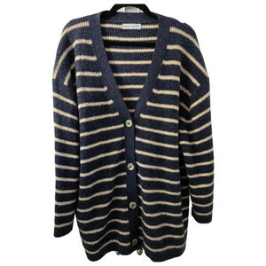 Striped Grandpa Cardigan by Primark Size XL